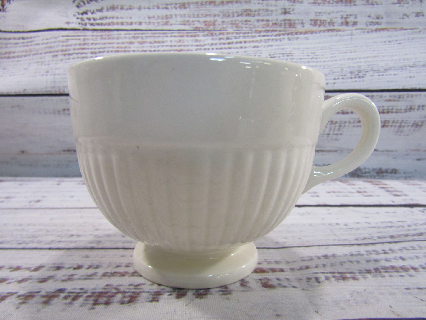 Wedgwood Conway 3 Teacups & 1 Creamer Made in England