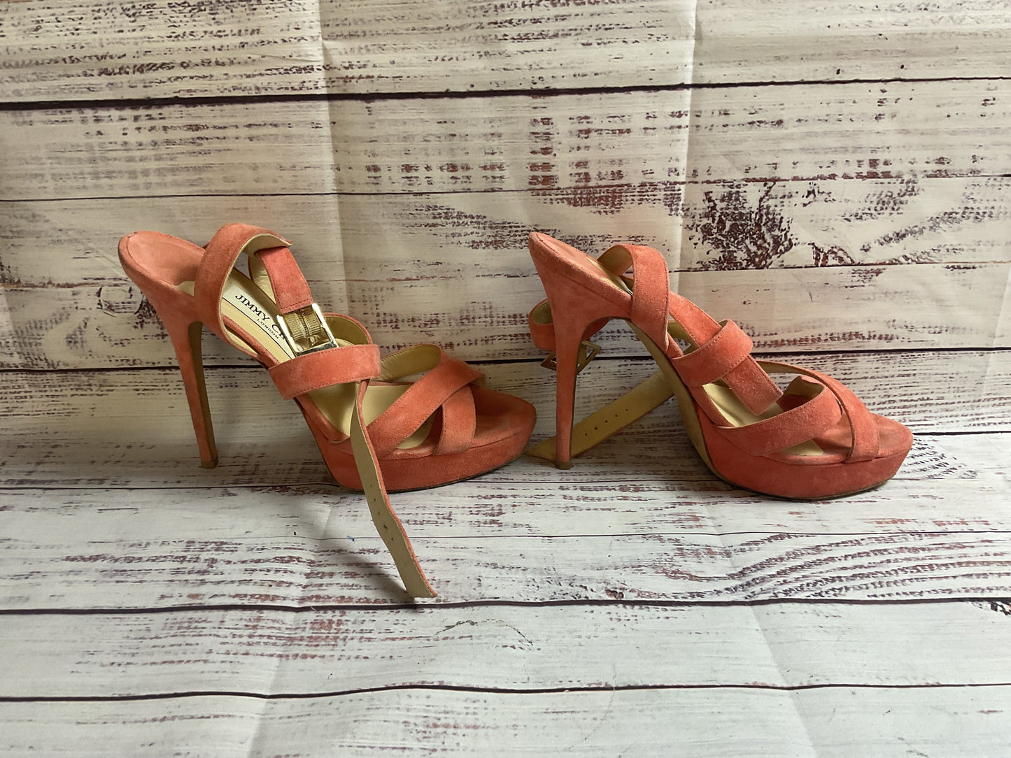 Jimmy Choo Coral Strappy Heel Women 39