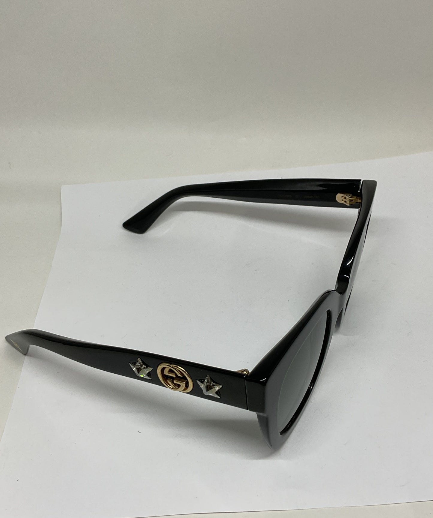 GUCCI GG0208S 001 Black Sunglasses - Size 140