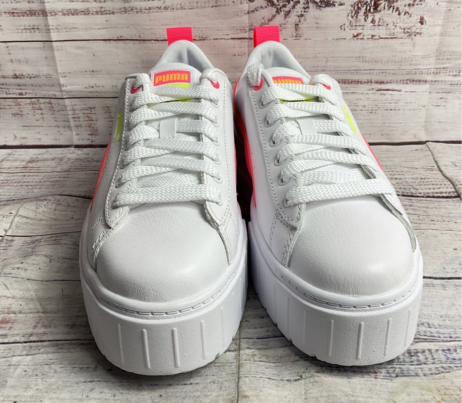 Puma Mayze Summer Squeeze Sneaker White 8.5
