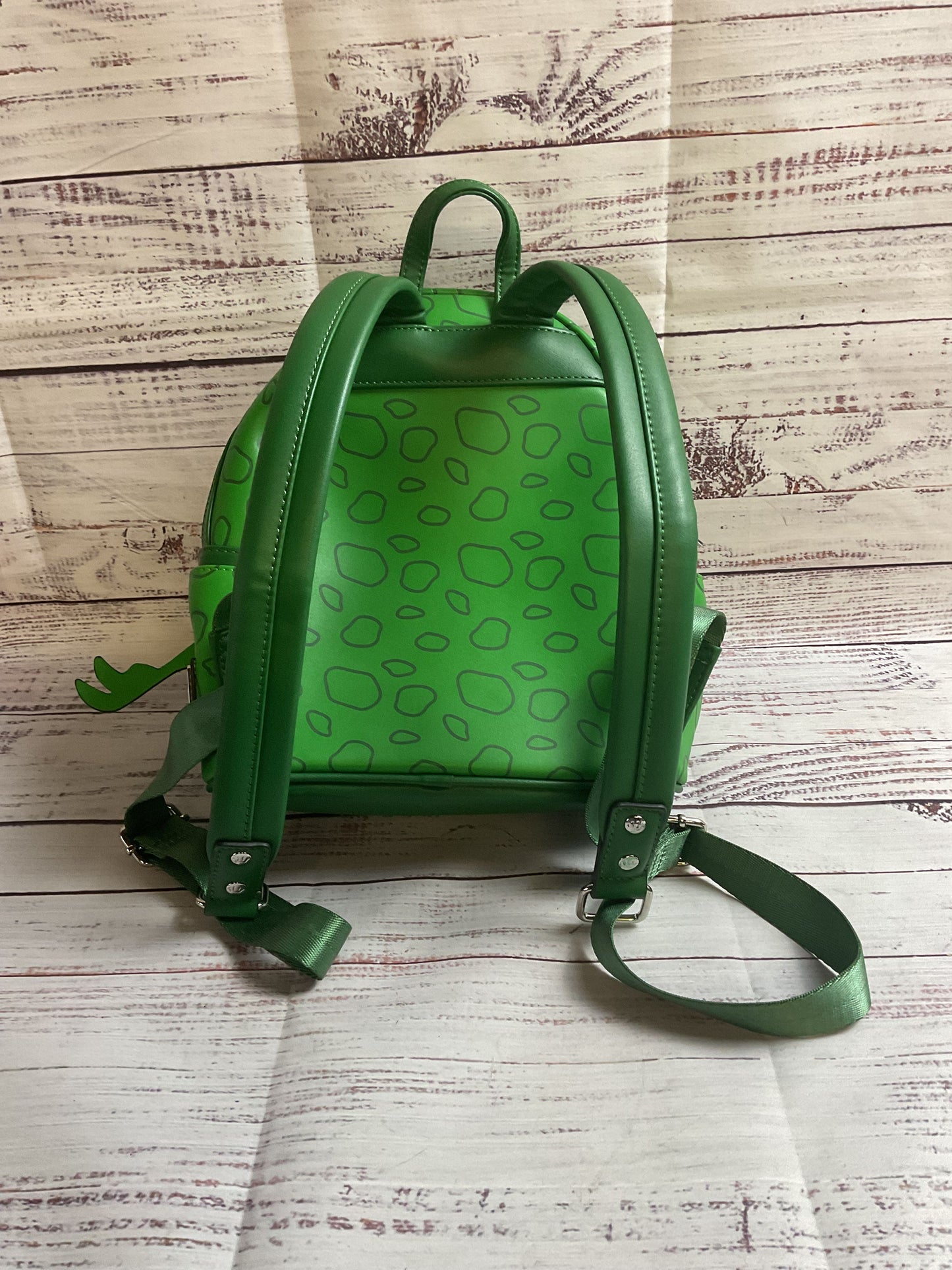 Loungefly NYCC Exclusive Pixar Toy Story Rex Backpack With Matching Wallet