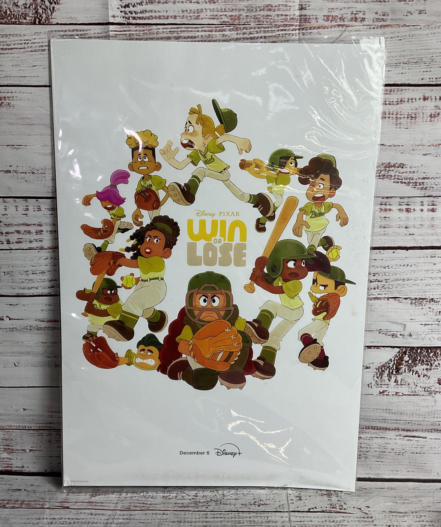 Disney D23 Exclusive Win or Lose 12x 18 Poster