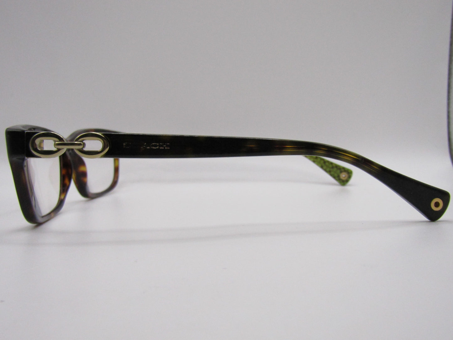 Coach Fannie Women's Brown Tortoise Eyeglasses Frame HC 6052