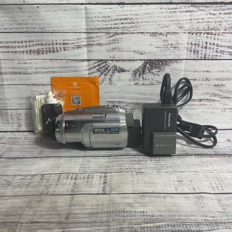 Panasonic PV-GS250 Digital Handheld Camcorder Camera w/ Charger & Extras