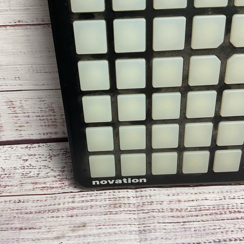 Novation Ableton Launchpad Mk 1 Black Midi Pad Controller w/ Cord *UNTESTED*