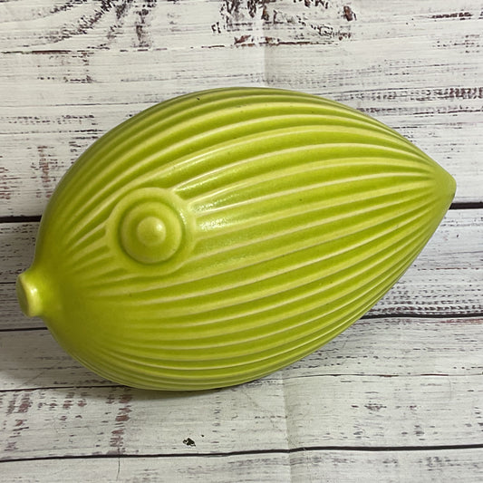 JONATHAN ADLER Green Puffer Blow Fish Menagerie Series Sculpture 9.25" (DAMAGED)