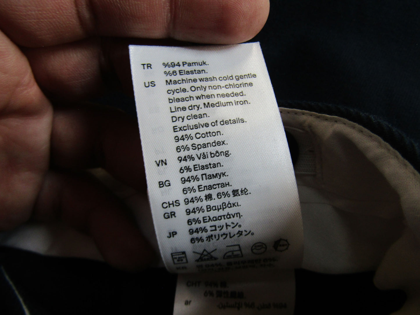 COS Women's Blue Trouser Dress Pants Size 2