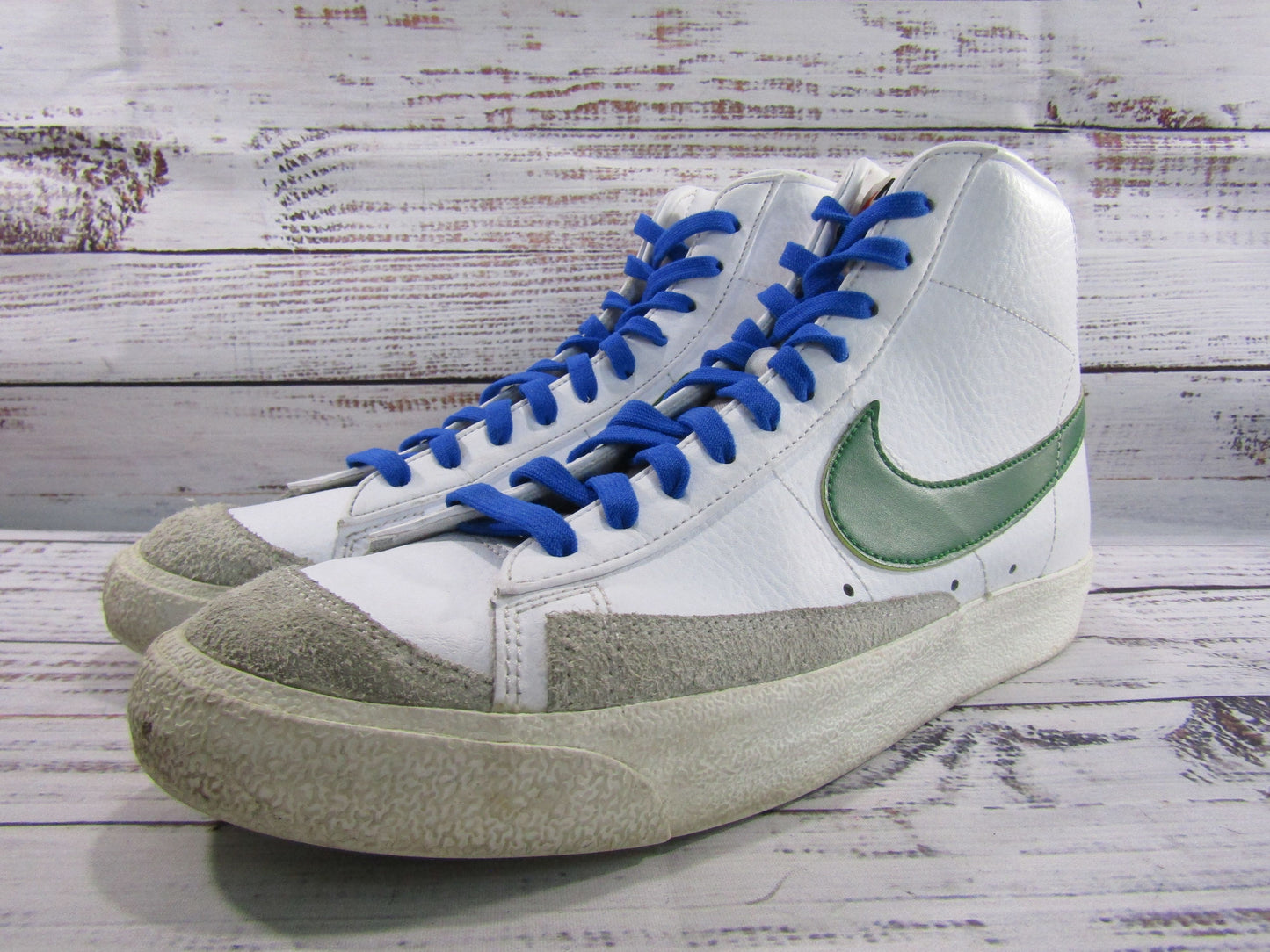 Nike Blazer '77 Men's Vintage Pine Green Mid-Top Sneakers Size 9.5 BQ6806-115