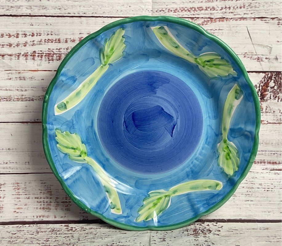 Williams Sonoma Country Fair 8" Set of 2 Salad Plates Multicolor