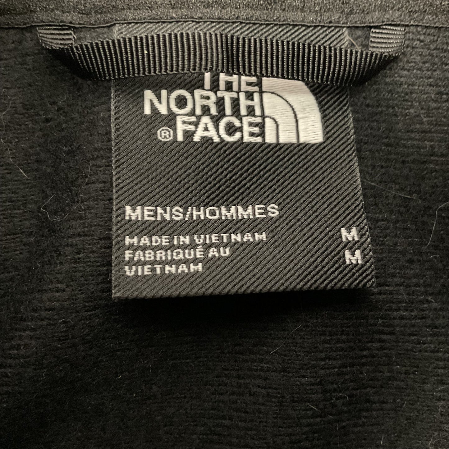 The North Face Black Castle Rock Github Logo Embroidered Polyester Vest - Size M