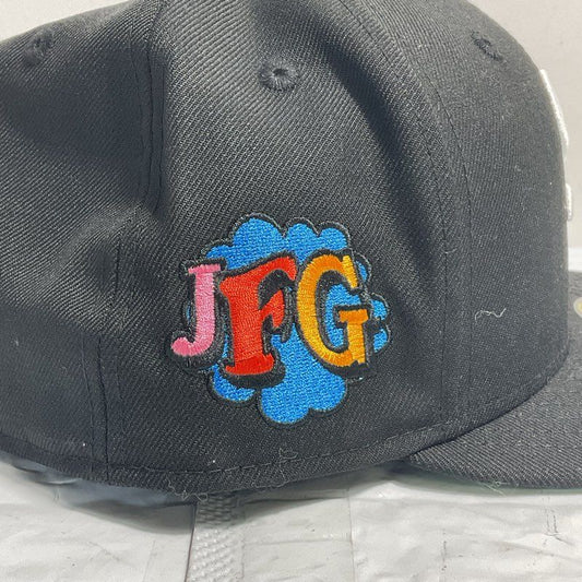 Chicago White Sox X New Era Joe Freshgoods Patch Black Fitted Cap 7 3/8