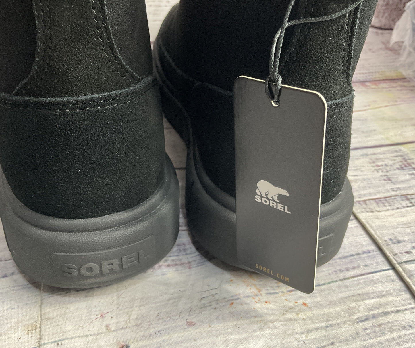 Sorel Explorer™ III Slip-On Waterproof Boots Black 8.5