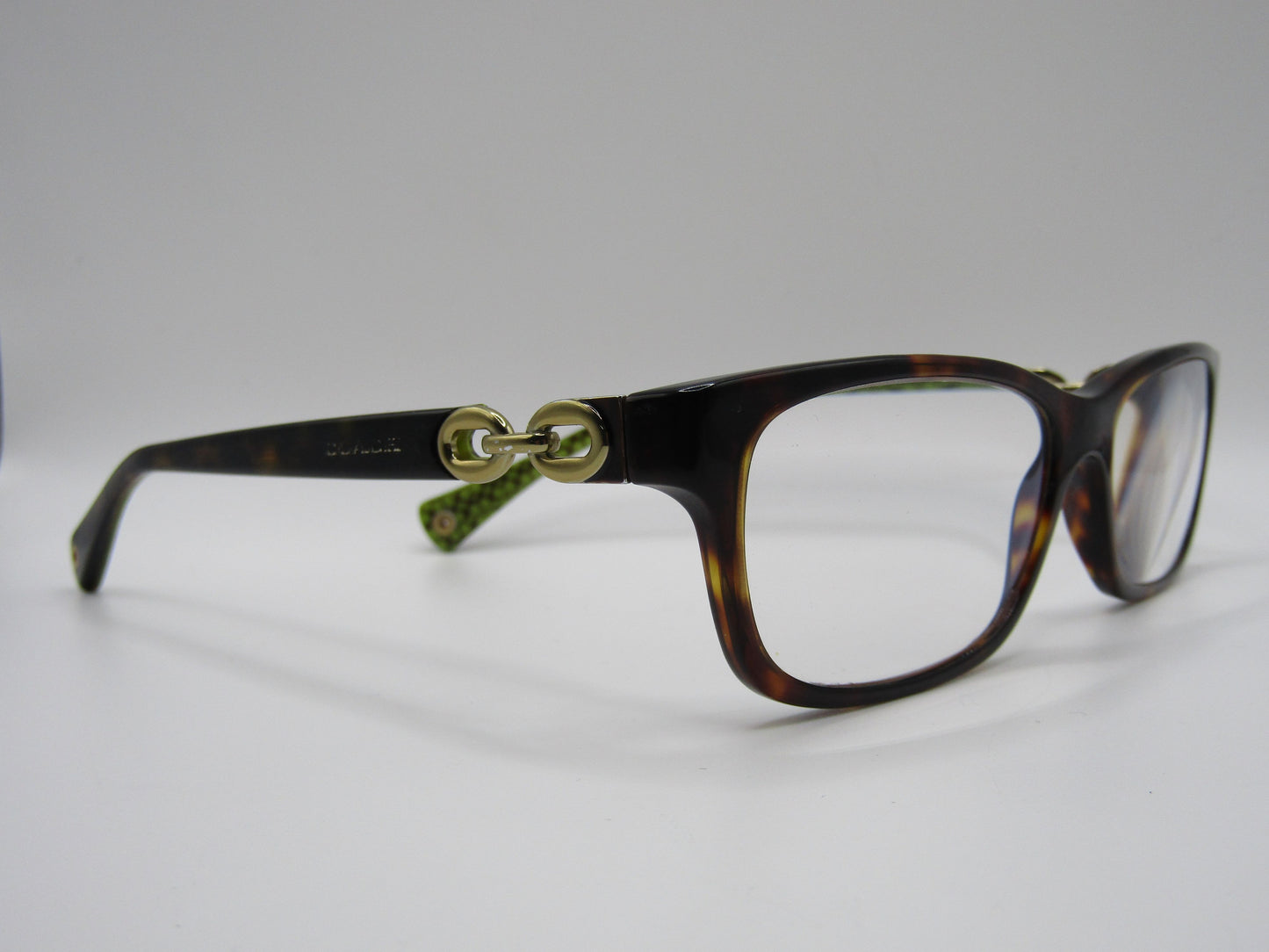 Coach Fannie Women's Brown Tortoise Eyeglasses Frame HC 6052