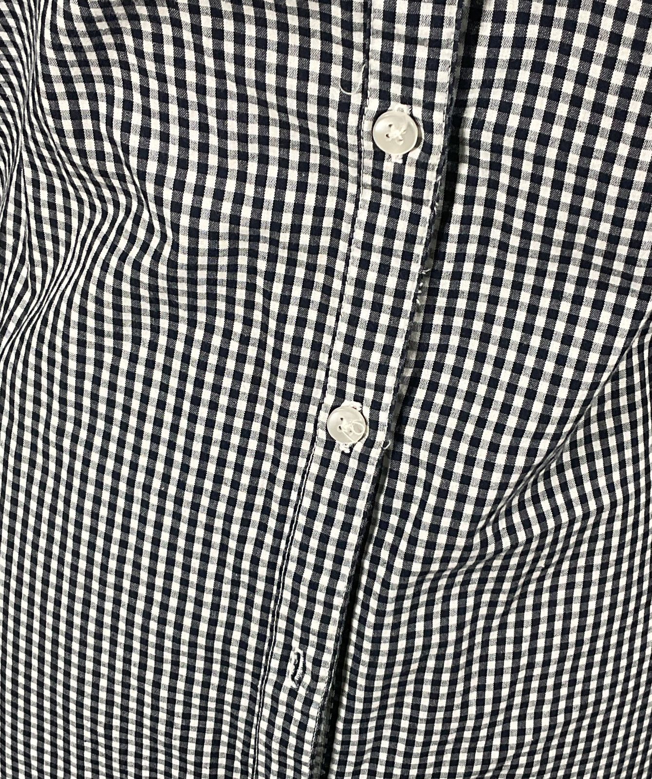 Les Coyotes de Paris Gingham Casey Navy Dress Navy S