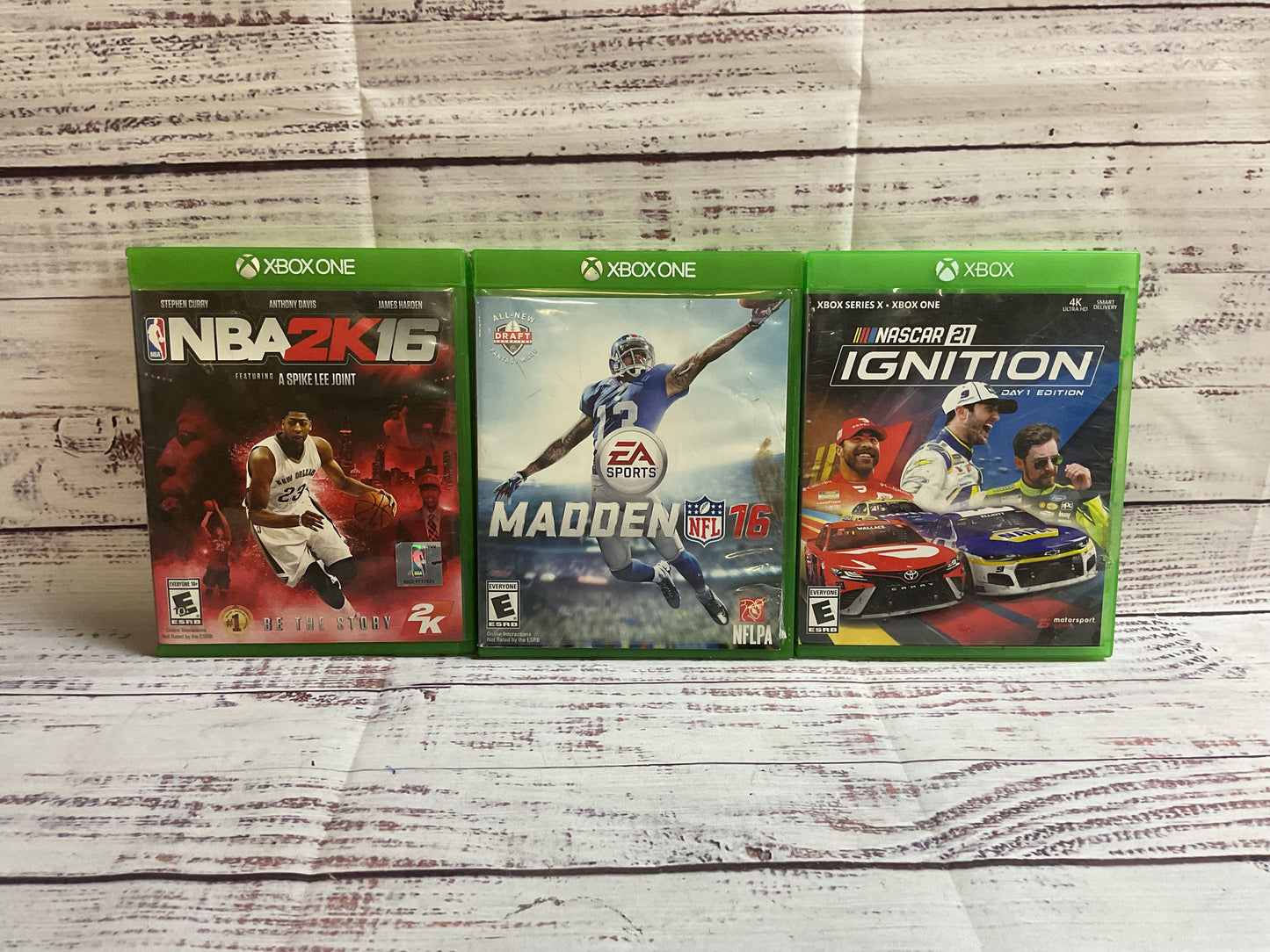 XBox One Lot of 6 Games in Cases