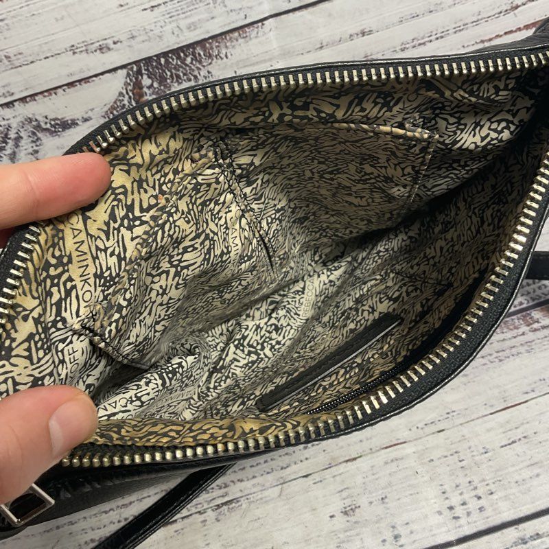 Rebecca Minkoff M.A.C Mini Black Leather Shoulder Bag Purse