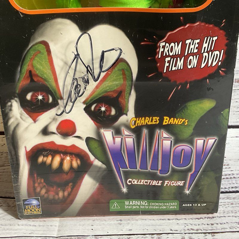 NEW Full Moon Playthings Charles Band's KILL JOY Collectible Figure (SIGNED???)