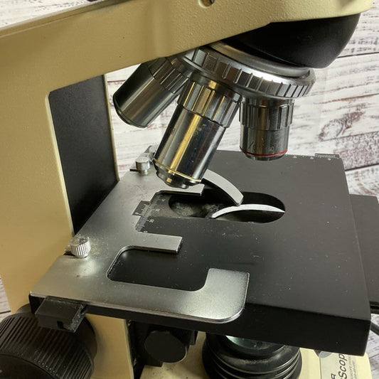 SEILER INDUSTRIES SeilerScope Compound Microscope- NEEDS BULB/FUSE (AS-IS)