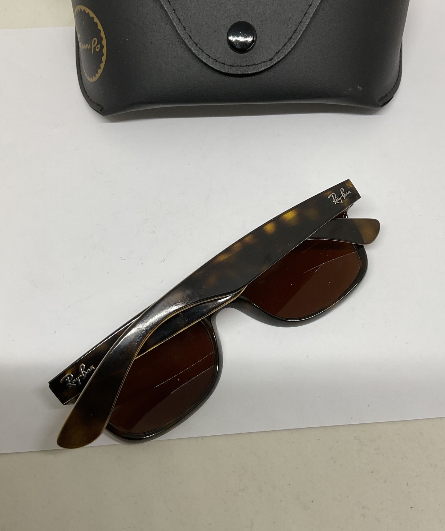 Ray Ban RB2132 Wayfarer Tortoise Sunglasses - Size 145 Italy FRAMES ONLY