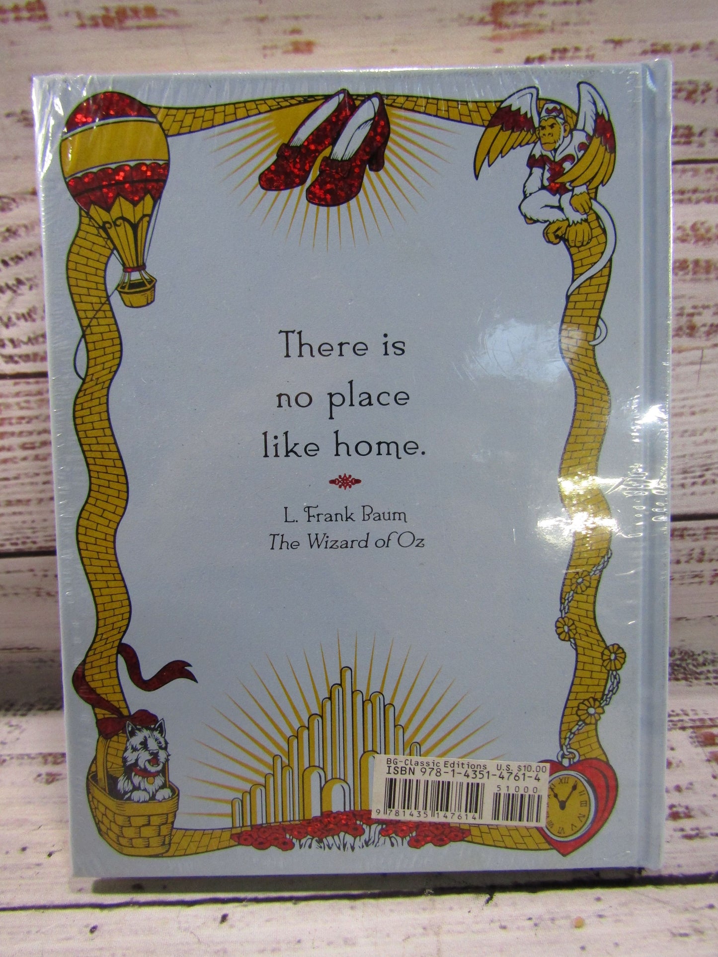 Barnes & Nobel The Wizard of Oz by L. Frank Baum Illustrated Leather Bound