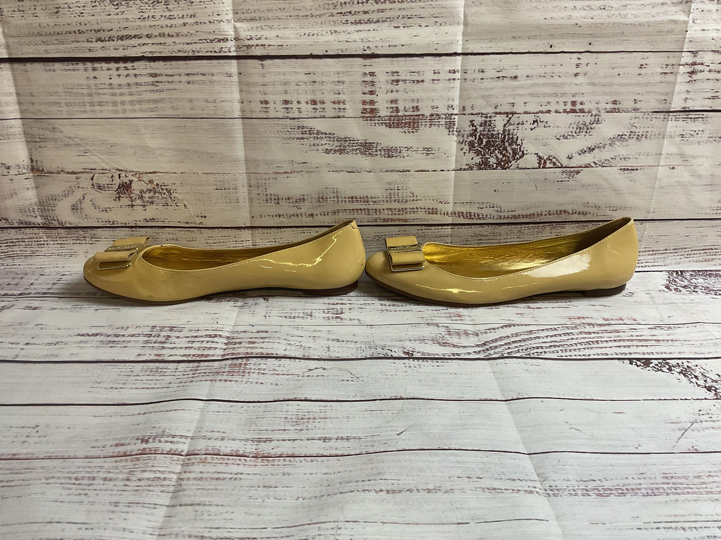 Kate Spade Yellow Slip-On Slide Women 7M
