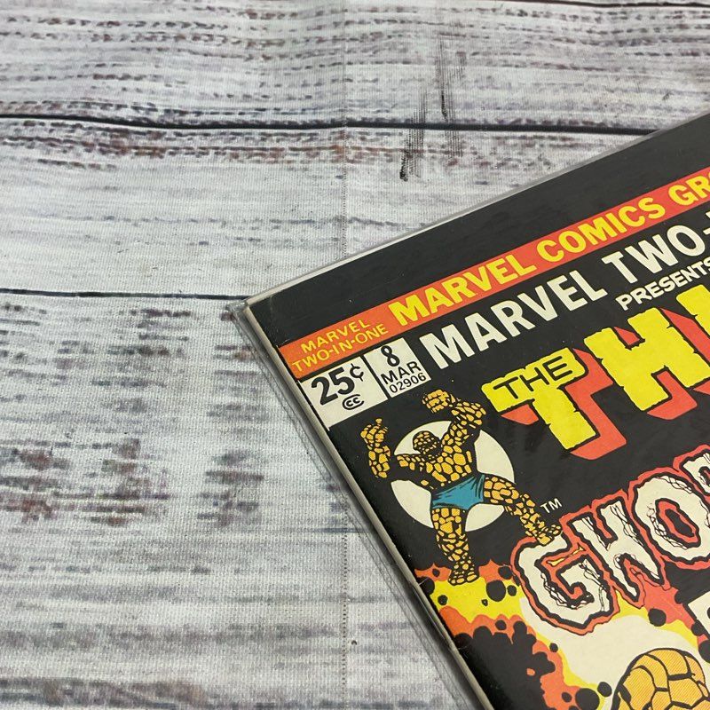 VTG. 1983 The Thing And Ghost Rider Issue #8 Marvel Comics Ungraded