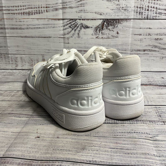 Adidas Hoops 3.0 Low White Athletic Sneakers Men's 9 US