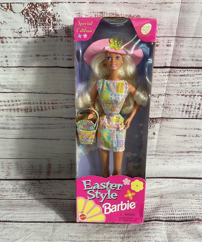NIB Vintage 1997 Easter Style Barbie Doll Special Edition