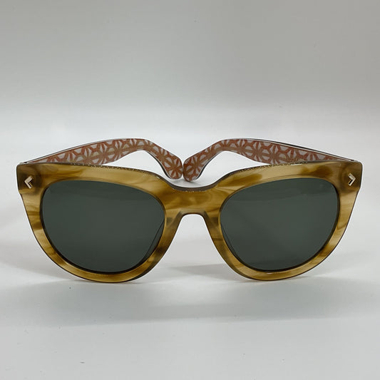 STELLA & DOT Miramar Hello Sunshine Caramel Brown Women's Sunglasses