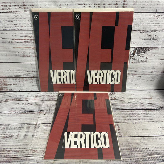 Lot Of 3 Vertigo Sampler #1 Compilation Comic Neil Gaiman DC Ungraded