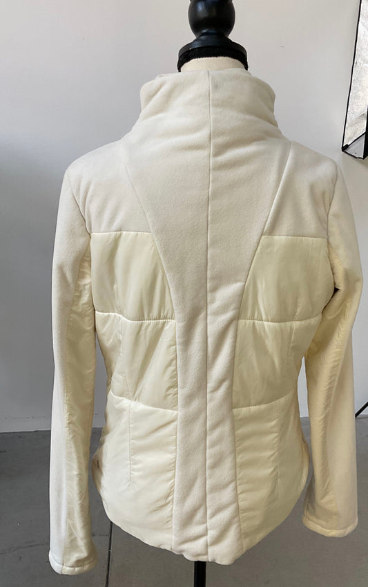 Women's Lululemon Cream Jacket Nylon/Fleece combo Size S/M