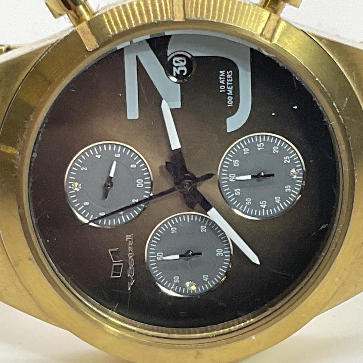 VESTAL Madera V.9 Women's Gold Tone Watch- NEEDS BATTERY