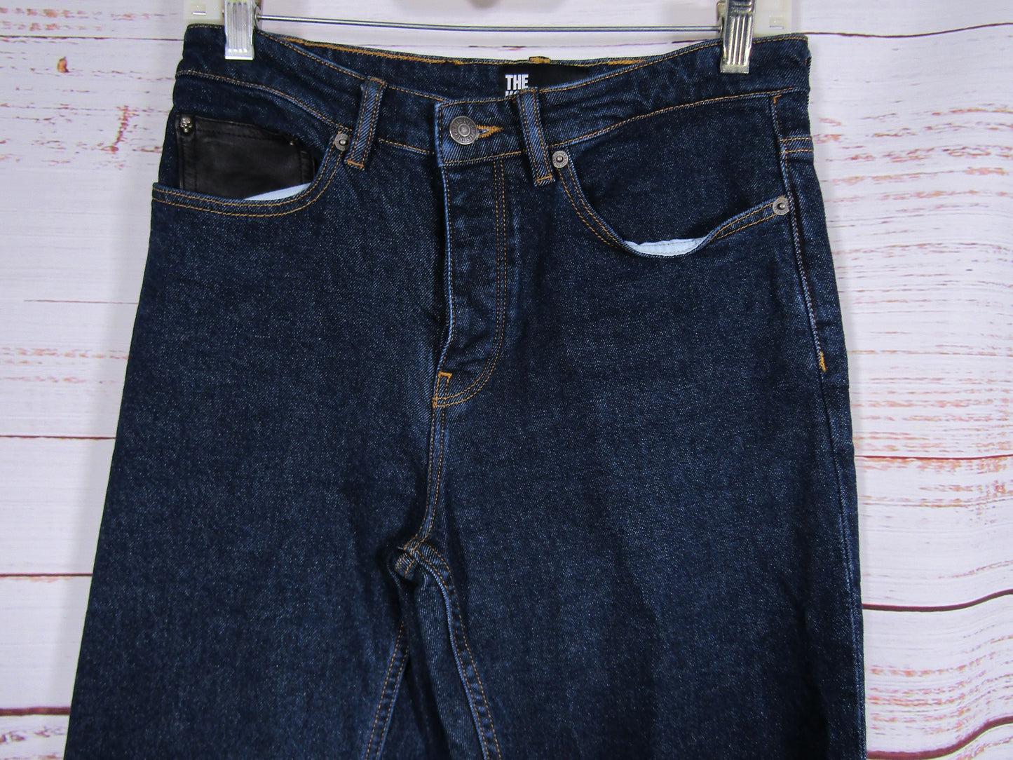 The Kooples Men's Dark Blue Denim Cotton Blend Jeans Size 28 x 26