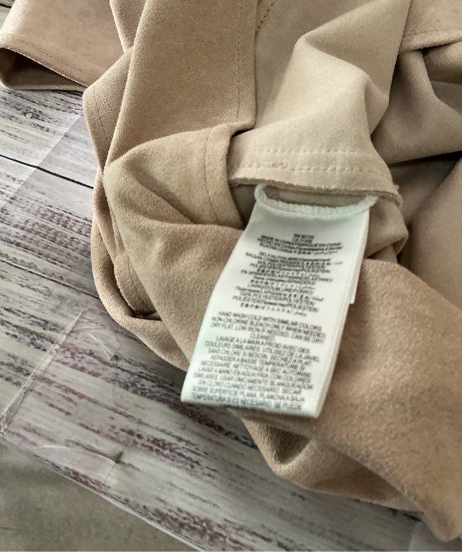 Women's BCBG Max Azria Blush Faux Suede Dress Size XS