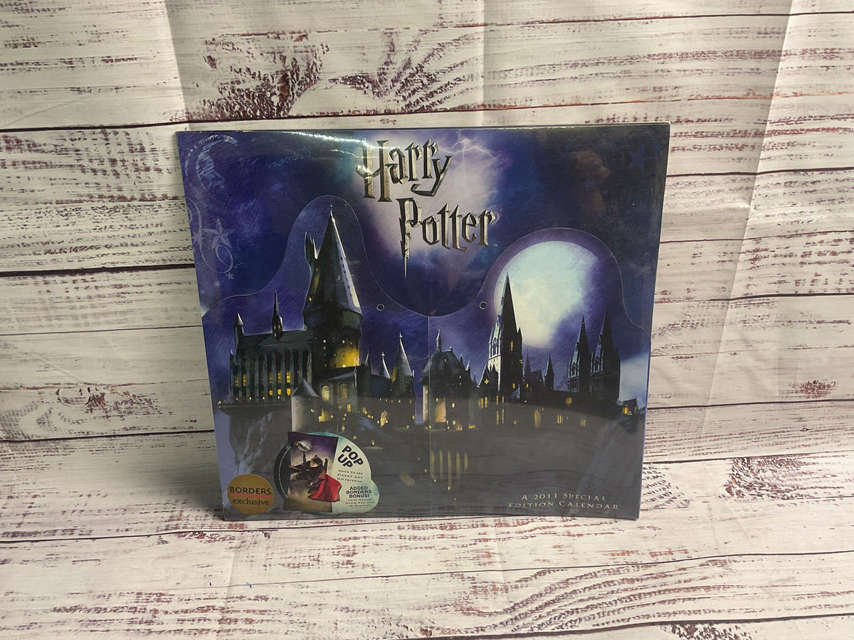 Borders Sealed Harry Potter Pop Up Calendar