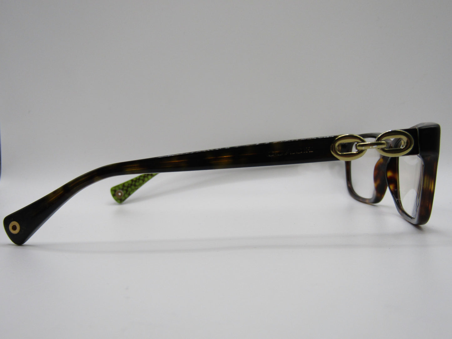 Coach Fannie Women's Brown Tortoise Eyeglasses Frame HC 6052