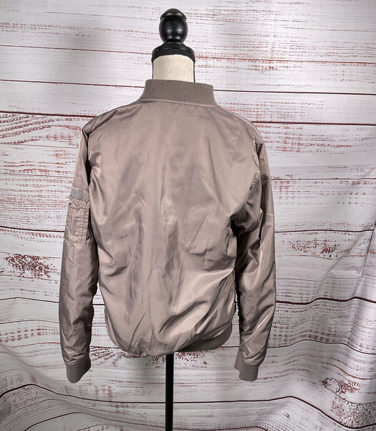 Kith Astor Iridescent Bomber Jacket Taupe S