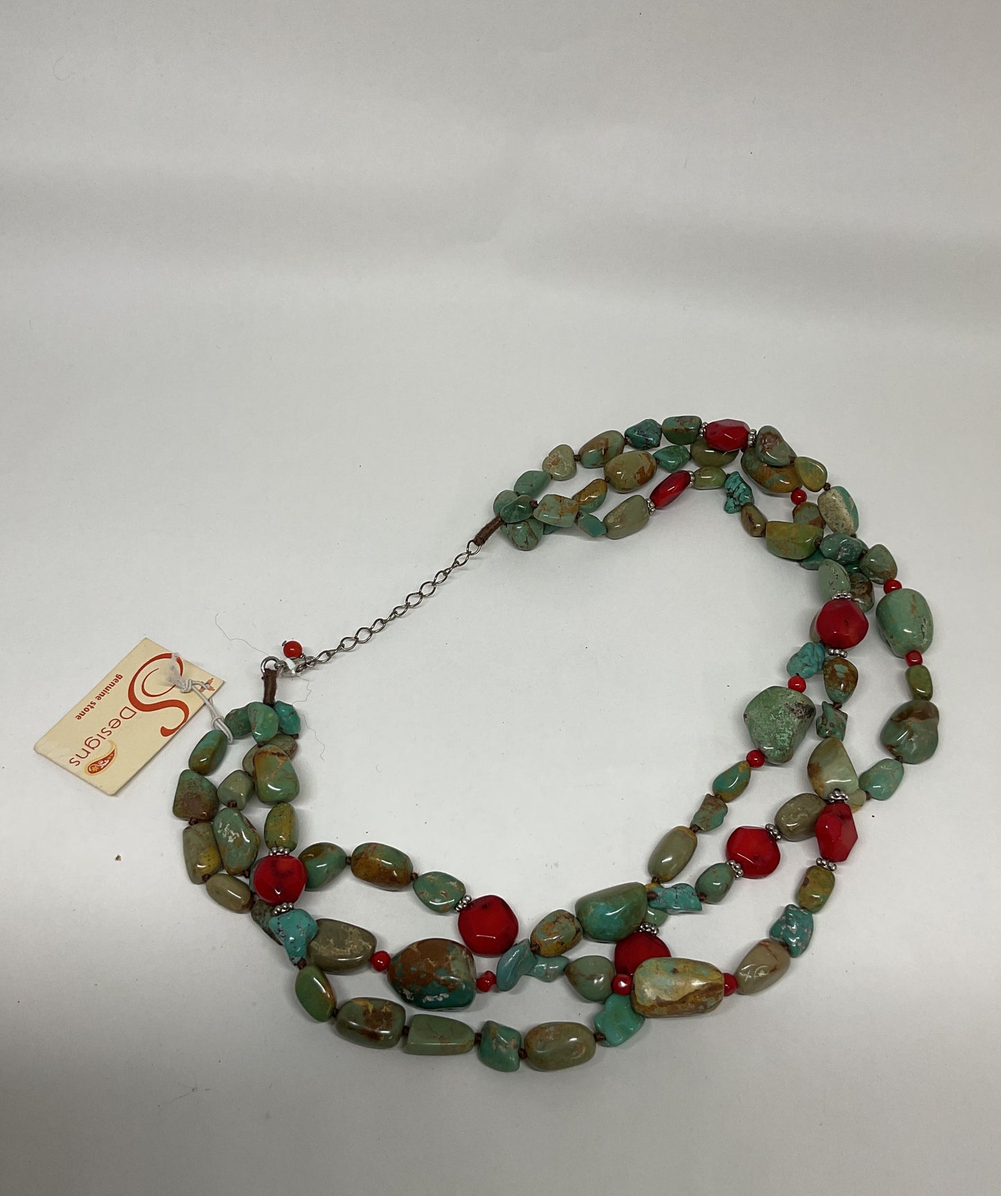 Multi Gemstone Beaded Strand Necklace