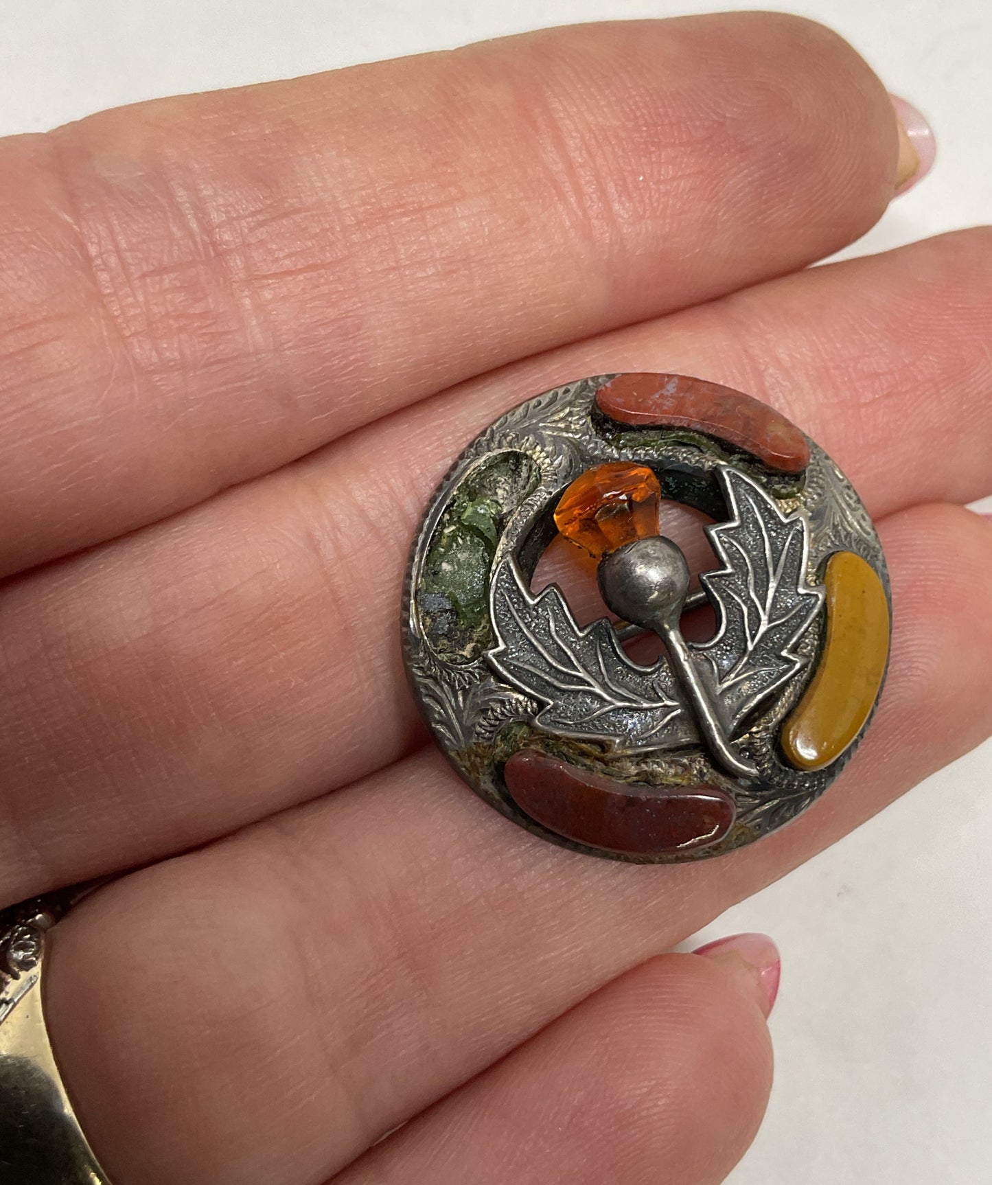 Joseph Cook & Son Sterling Silver Vintage Brooch AS IS