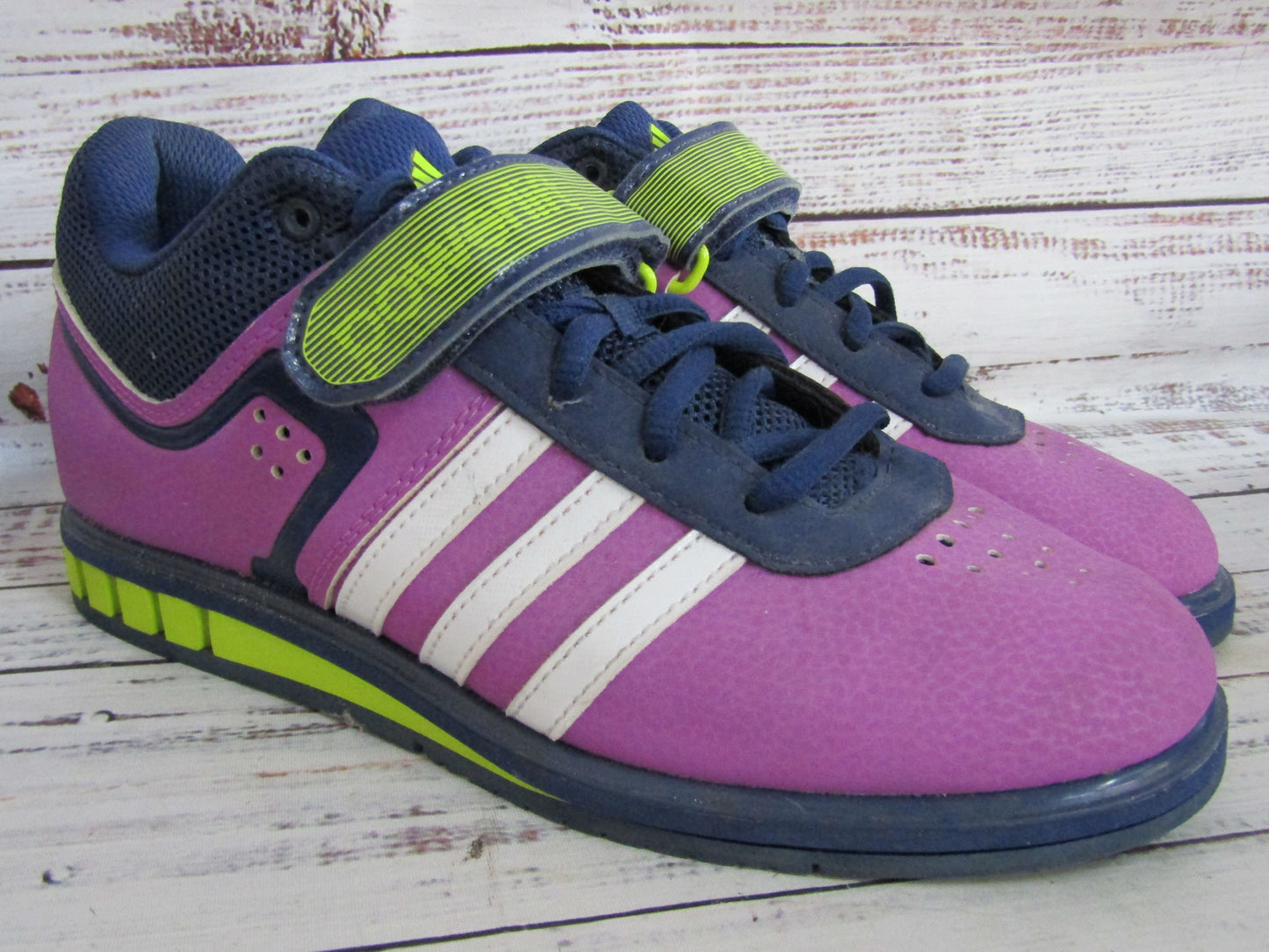 Adidas Powerlift 2.0 Women's Purple Weightlifting Shoes Size 7 B39860