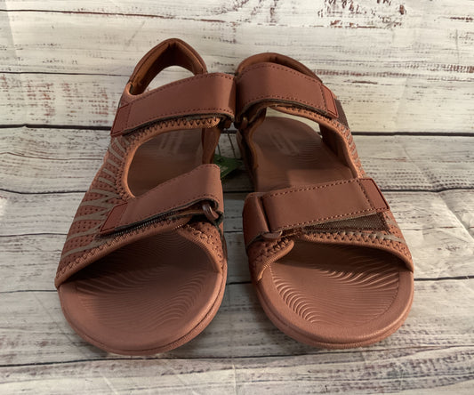Hike Footwear Baresandals III Ergonomic Footbed Barefoot Sandals Brown 7.5