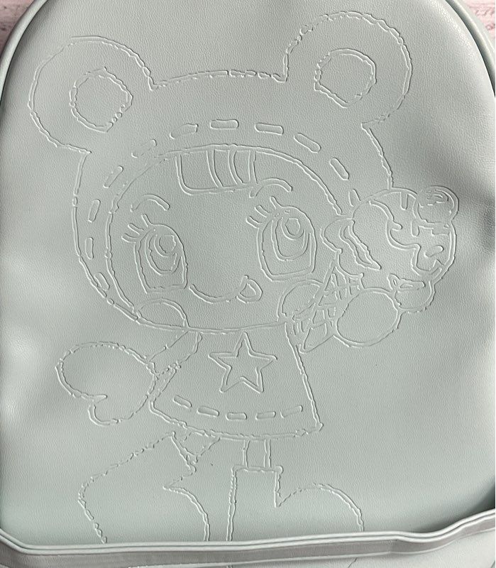 Merry Jenny x Mezzo Piano Embossed Crossbody Mint