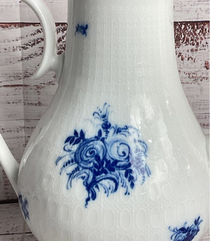 Rosenthal Björn Wiinblad Vintage Rhapsody 9.5" Coffee Tea Pot White