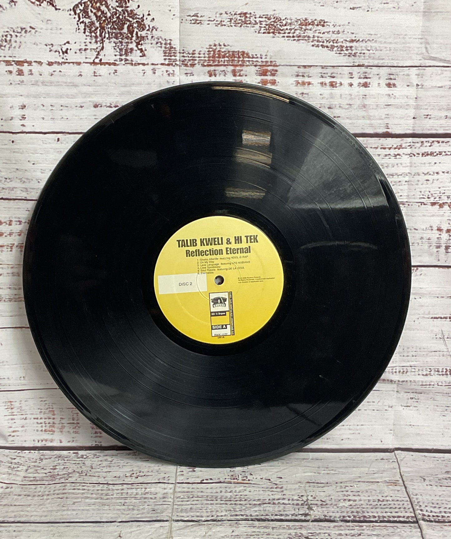 Talib Kweli & Hi Tek Reflection Eternal: Train of Thought Signed Vinyl