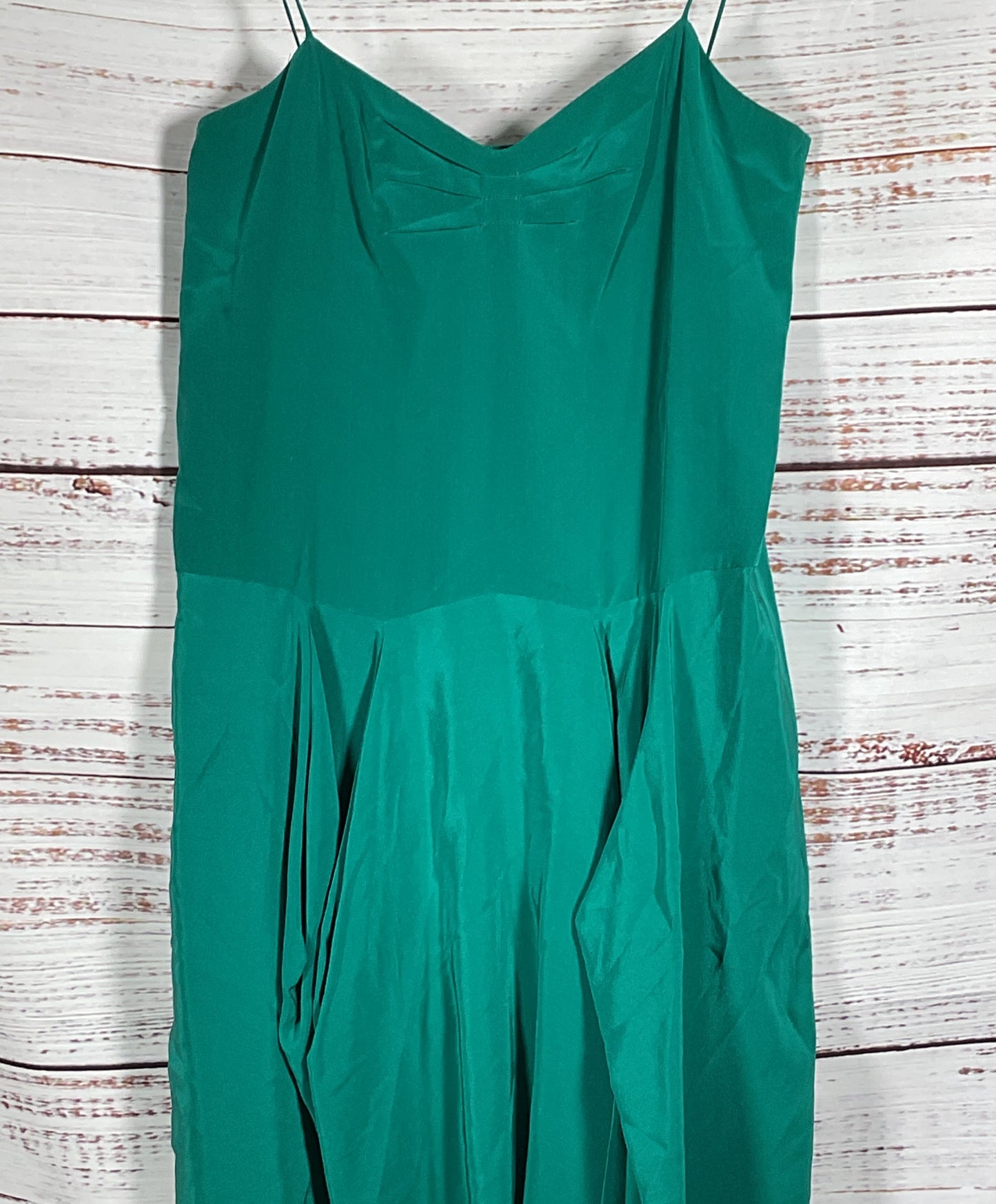 Stella McCartney Silk Mini Dress Green 36