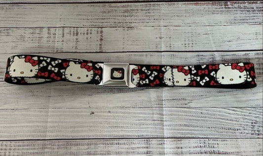 Women's Hello Kitty Seatbelt Style Belt Size OS