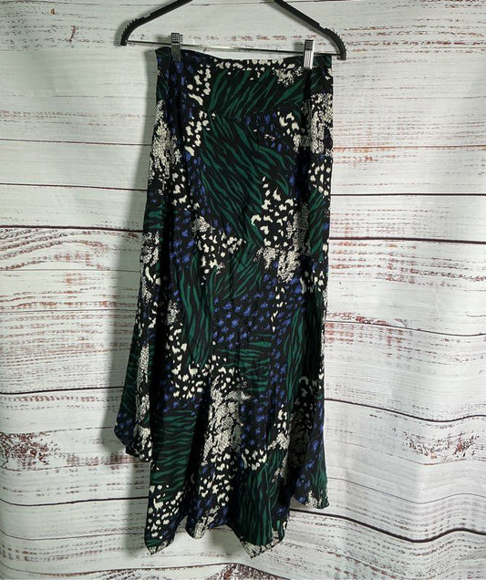 Women's Veronica Beard Print Silk Blend Skirt Size 0