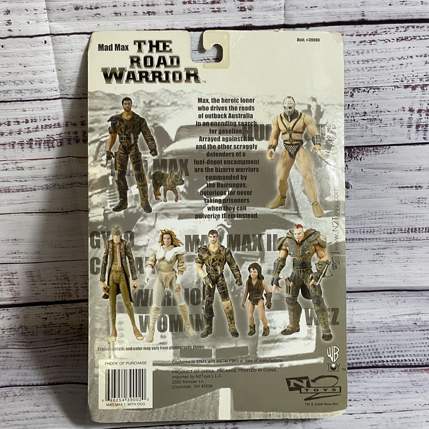 NEW N2 Toys Mad Max 1 The Road Warrior Max Action Figurine