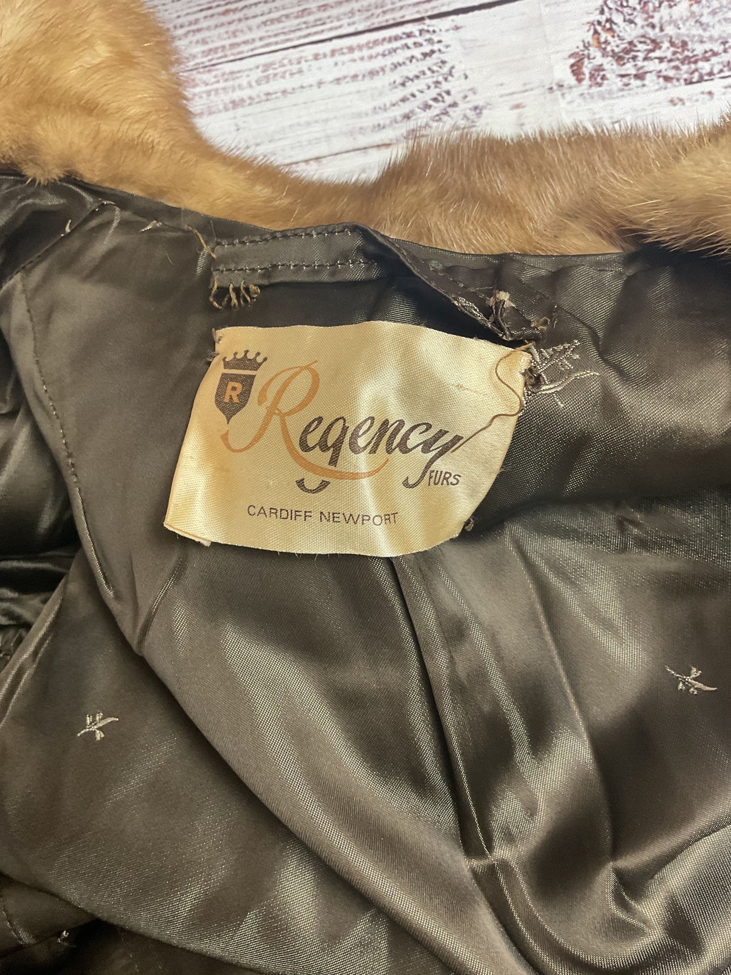 Regency Furs Brown Brown Fur Jacket - Size M