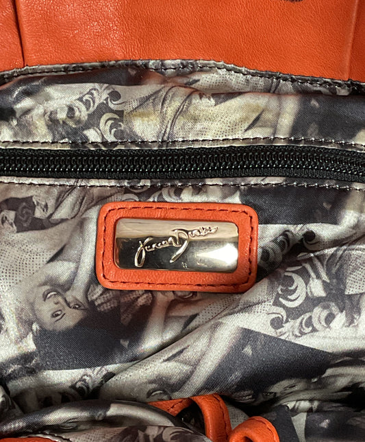 Y2k Karen Drake Orange Hobo Bag